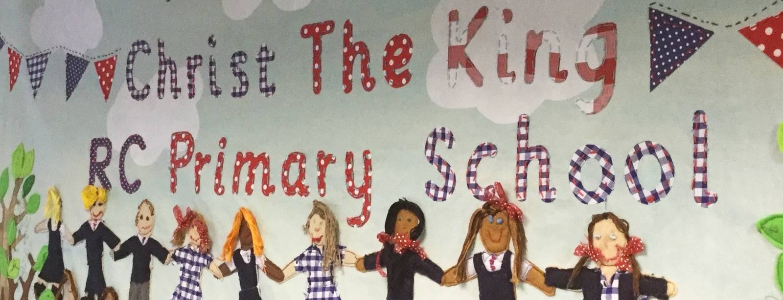 Christ The King RC Primary School wall art